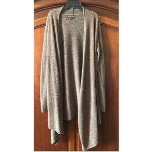 Barefoot Dreams bamboo chic lite cardigan brown